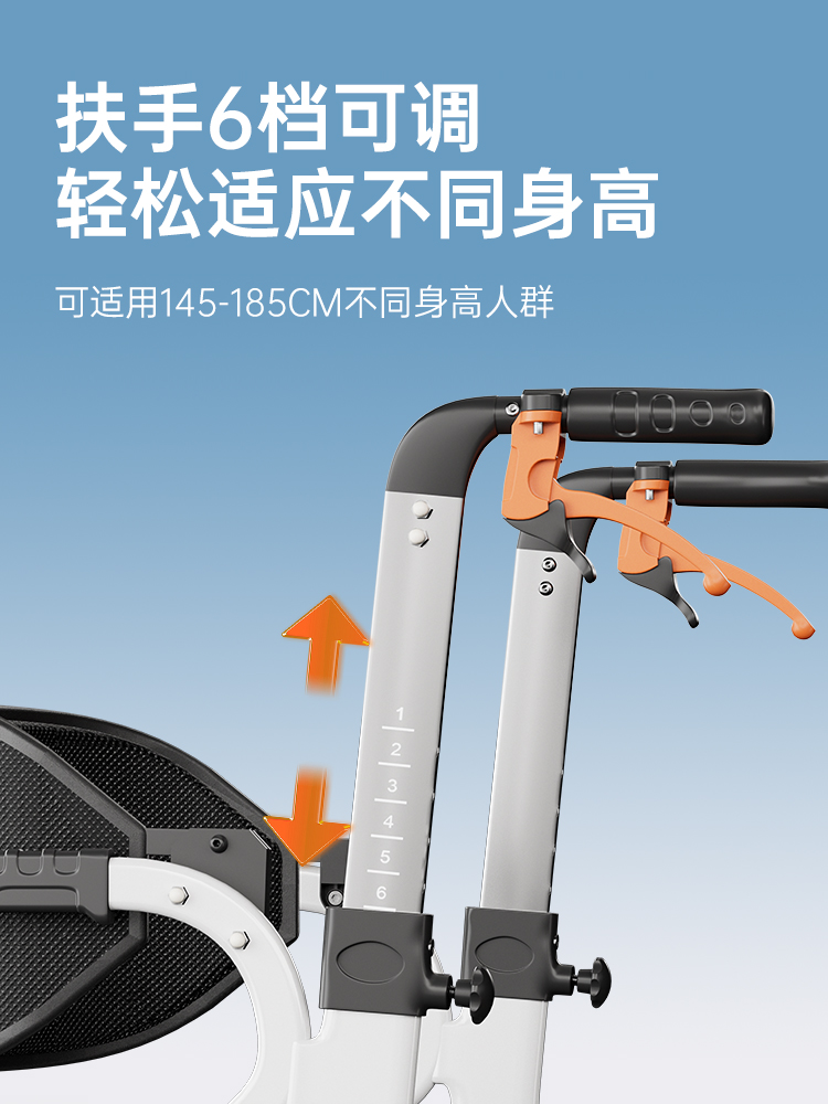 Ship from Taiwan, Lightweight Foldable Electric Walker & Electric Wheelchair, Rehabilitation Mobility Aid for Seniors