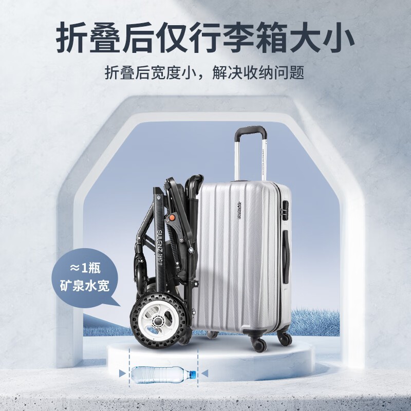 In Stock & Fast Shipping | Fully Automatic Folding Electric Wheelchair, Lightweight & Compact, Mobility Scooter for the Elderly
